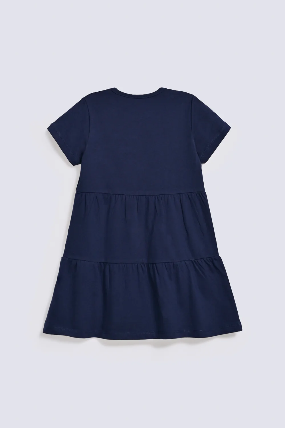 GIRLS PRINTED PANEL KNIT DRESS - Image 2