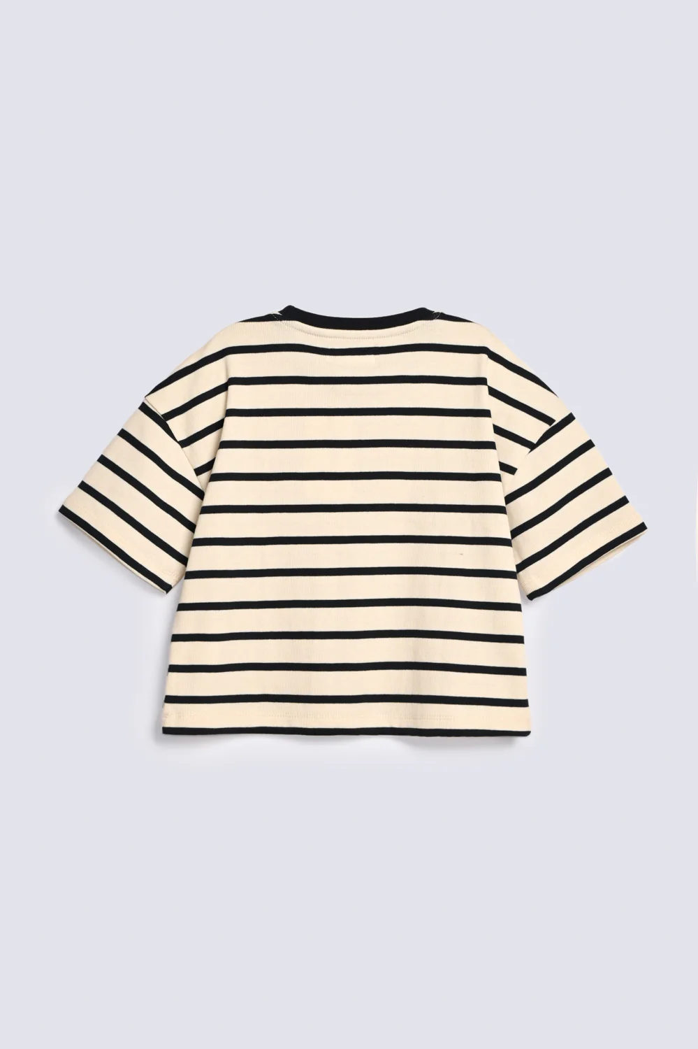 GIRLS BOXY STRIPERED T-SHIRT - Image 2