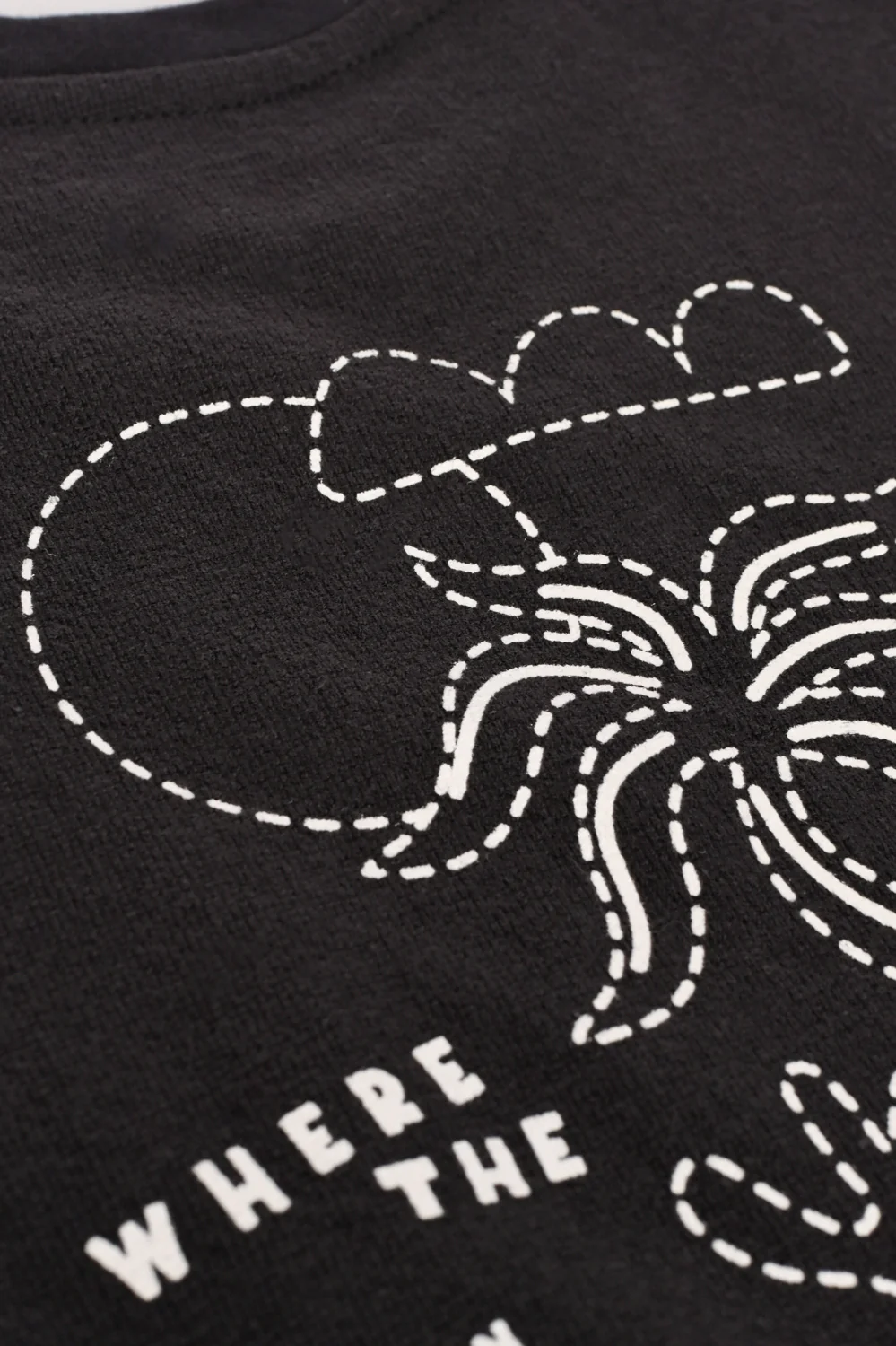 BOYS TEXTURED SPECIAL KNIT EMBROIDERED TEE - Image 4