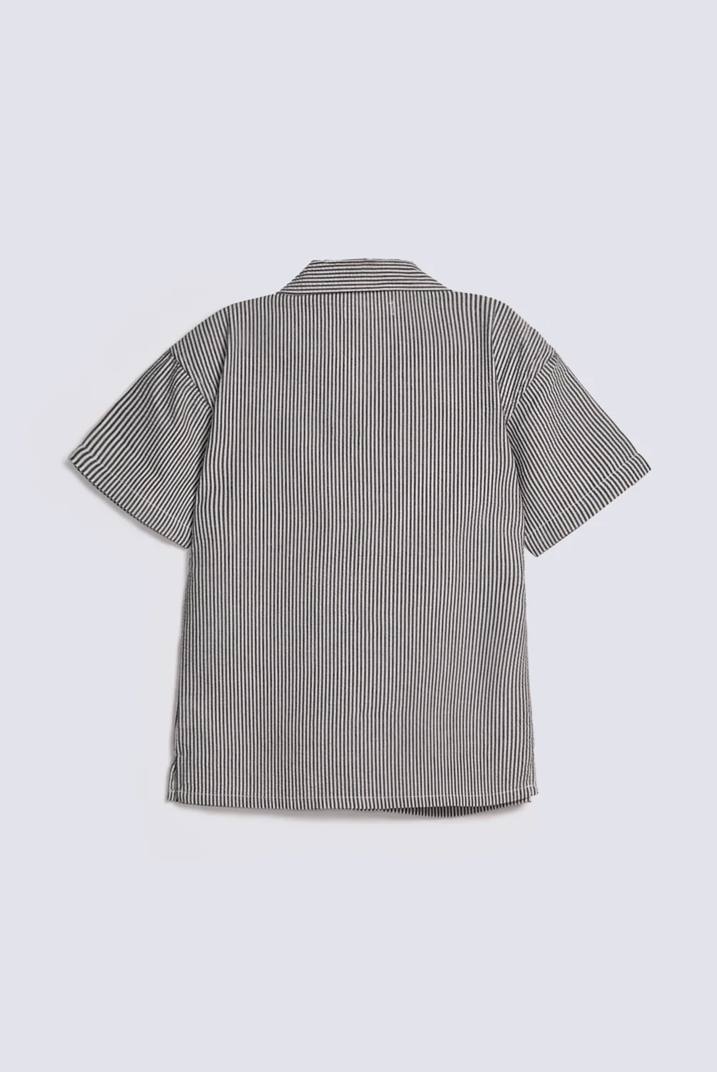 BOYS SEER SUCKER STRIPED SHIRT - Image 2