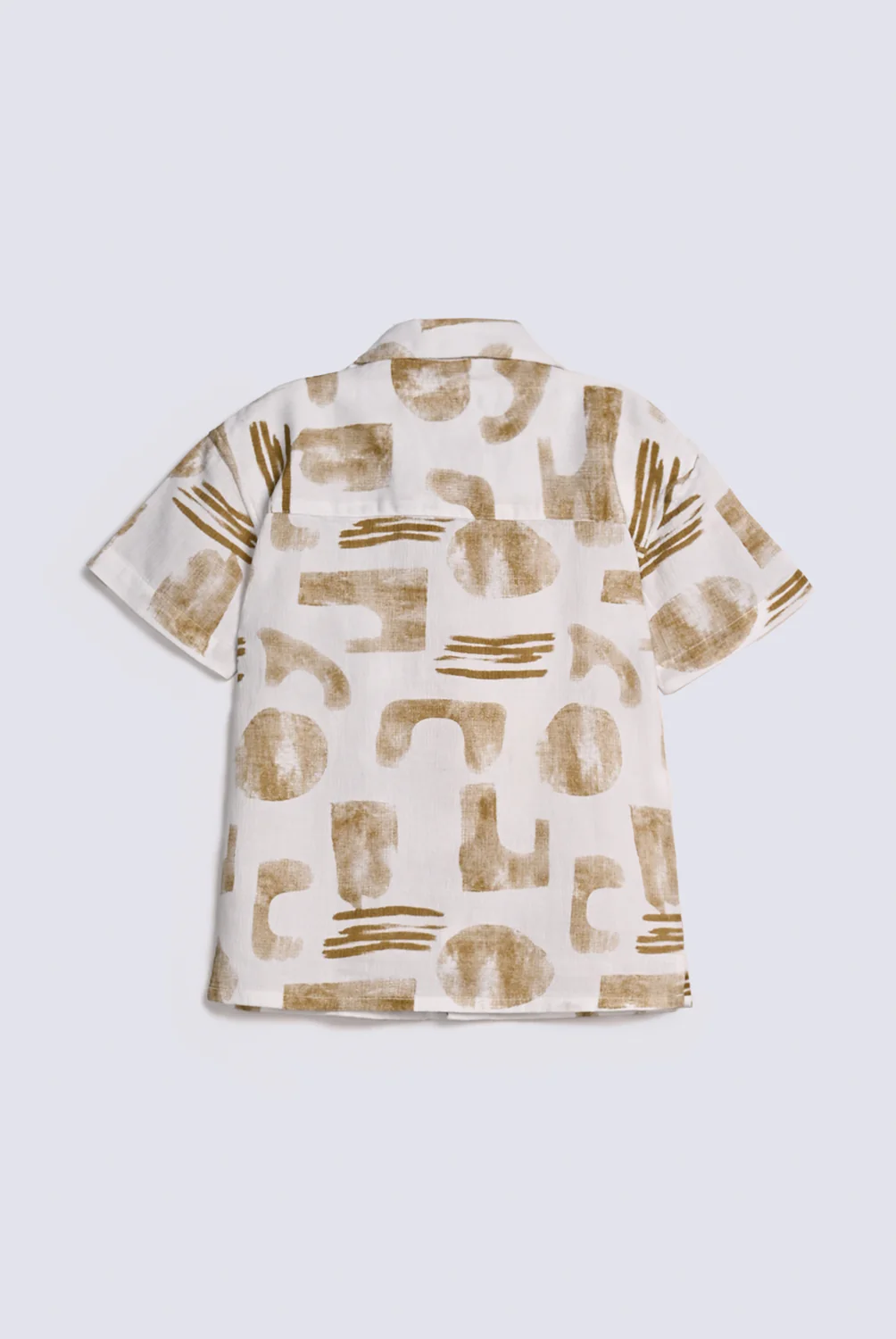 BOYS TEXTURED PRINTED SHIRT - Image 2