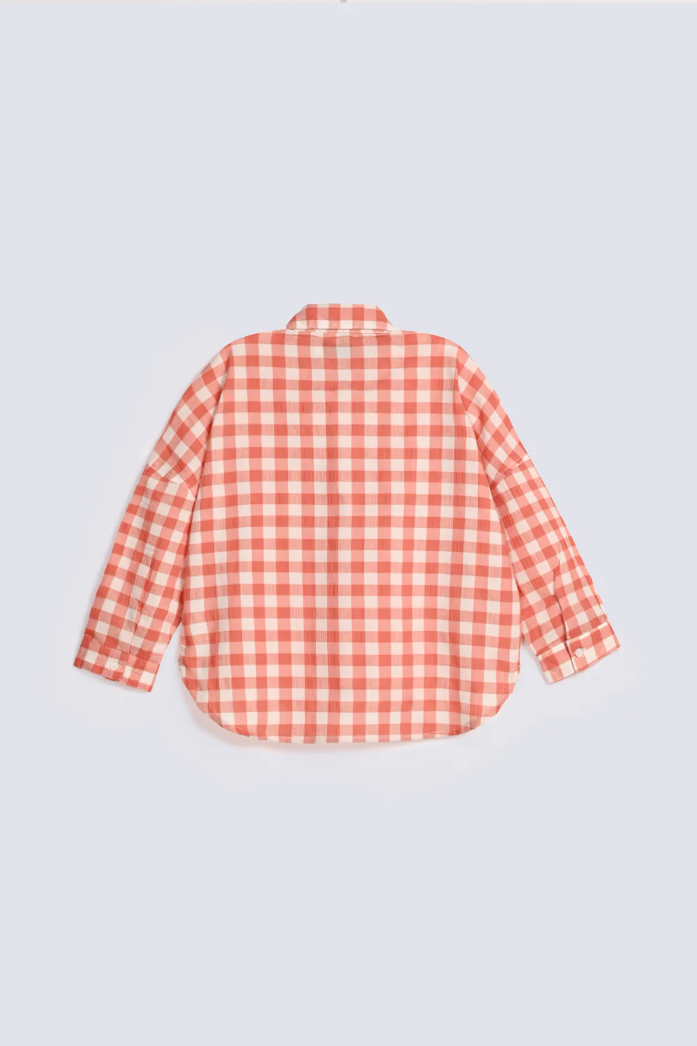 GIRLS BOXY CHECKERED SHIRT - Image 2
