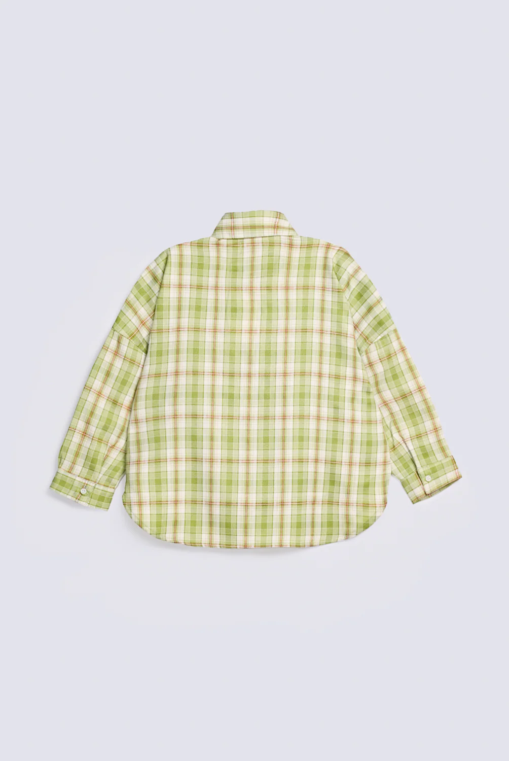 GIRLS BOXY CHECKERED SHIRT - Image 2