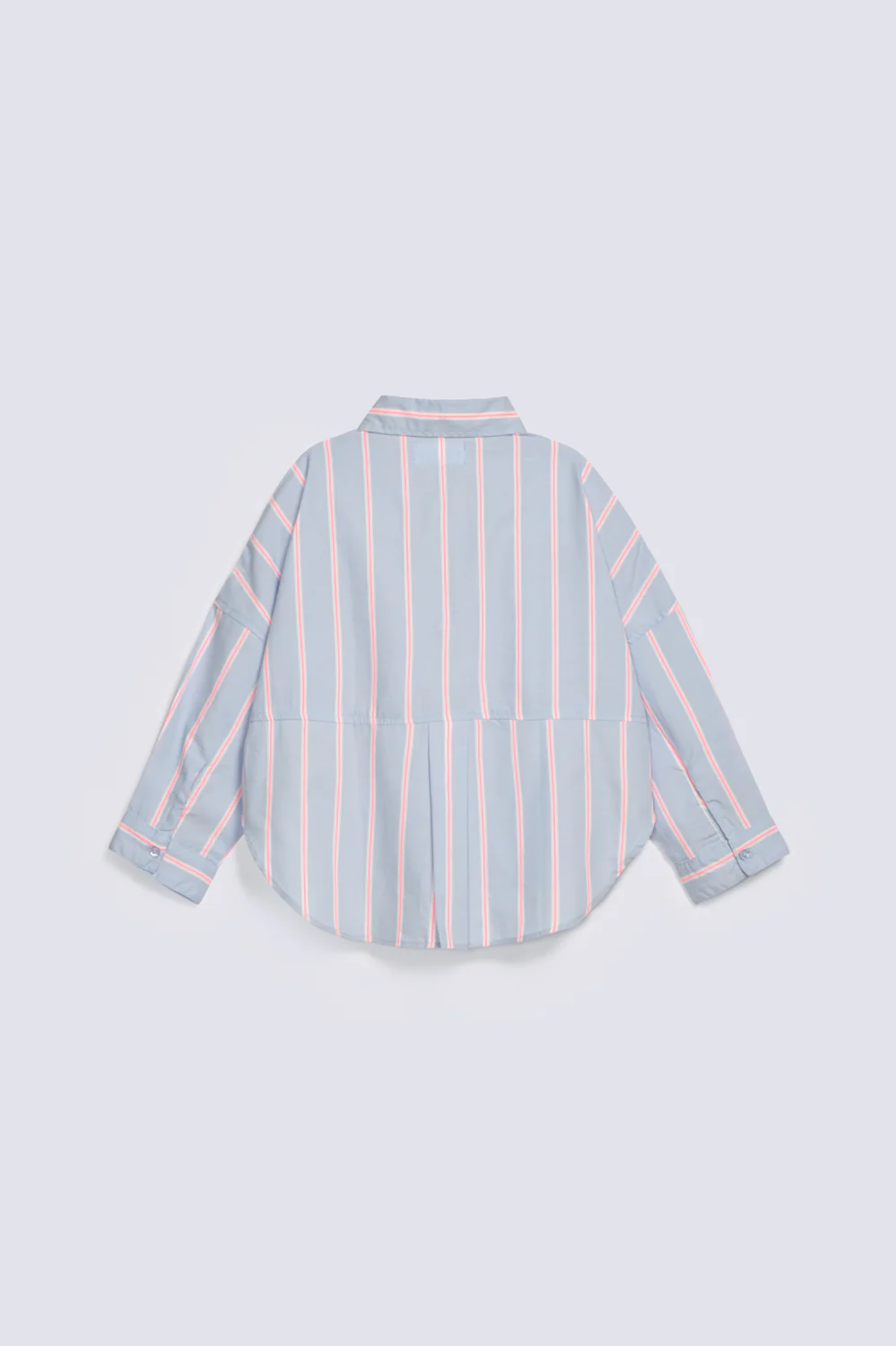GIRLS STRIPERED BUTTON UP TOP - Image 2