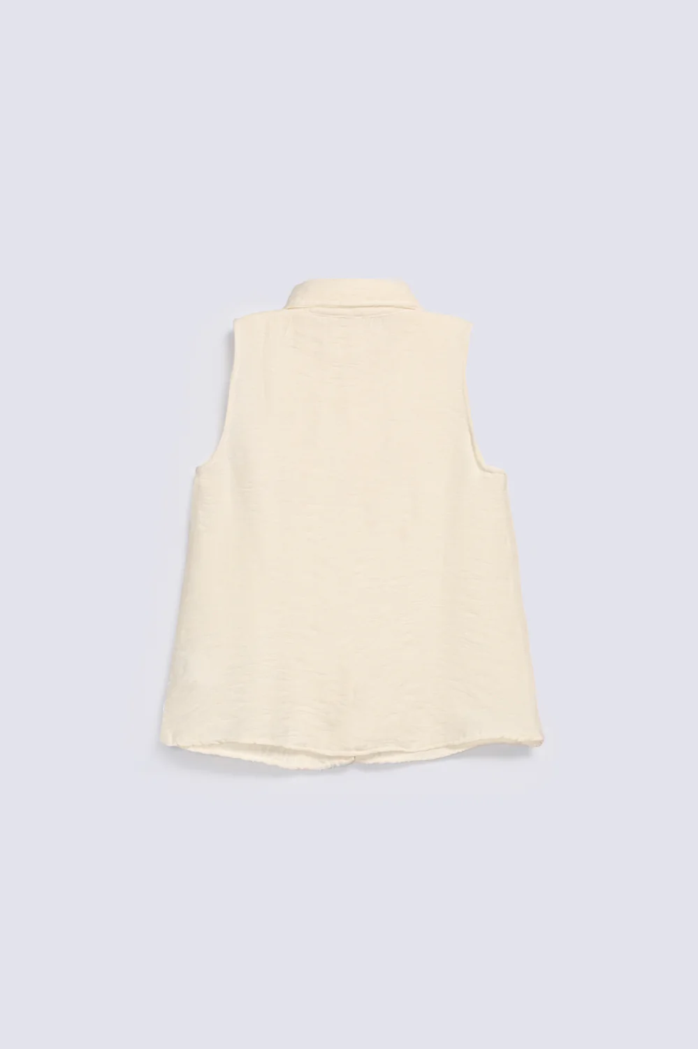 GIRLS NET BUTTON DOWN SHIRT - Image 2