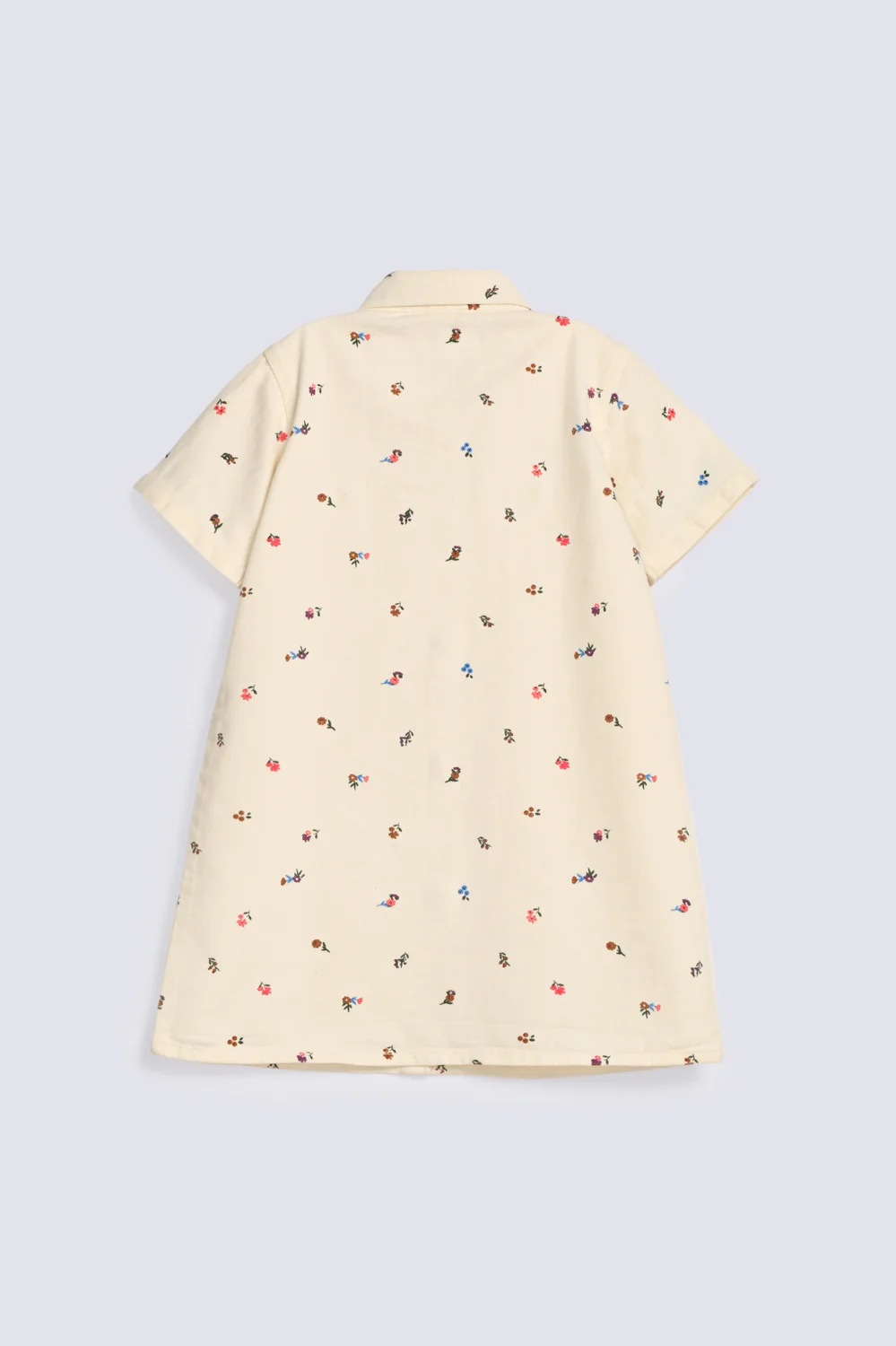 GIRLS PRINTED DENIM DRESS - Image 2