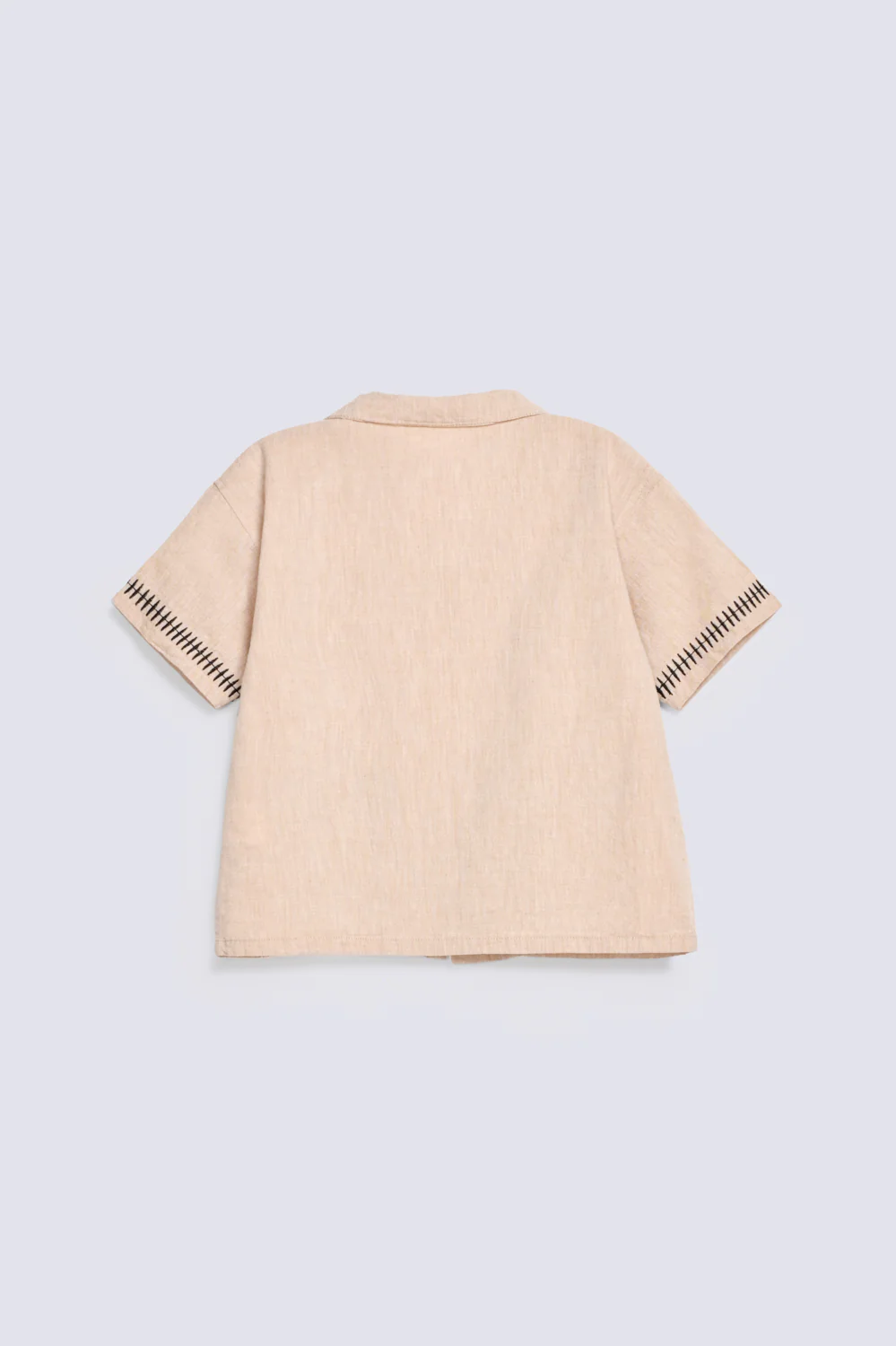 BOYS EMBROIDERED BOXY SHIRT - Image 2