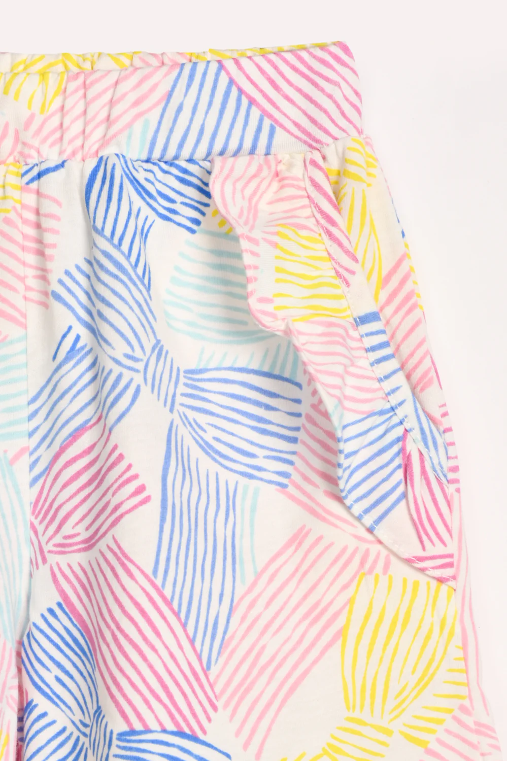 GIRLS PRINTED SHORTS WITH FRILL - Image 3