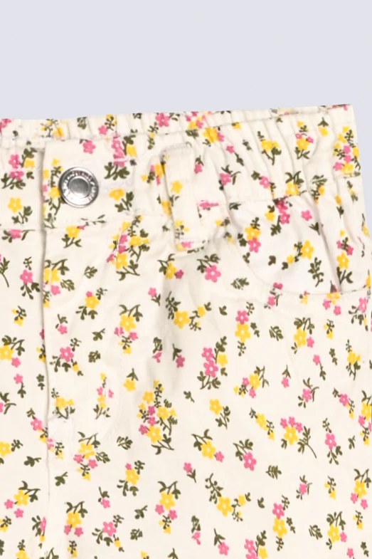 GIRLS PRINTED TWILL SHORTS - Image 2