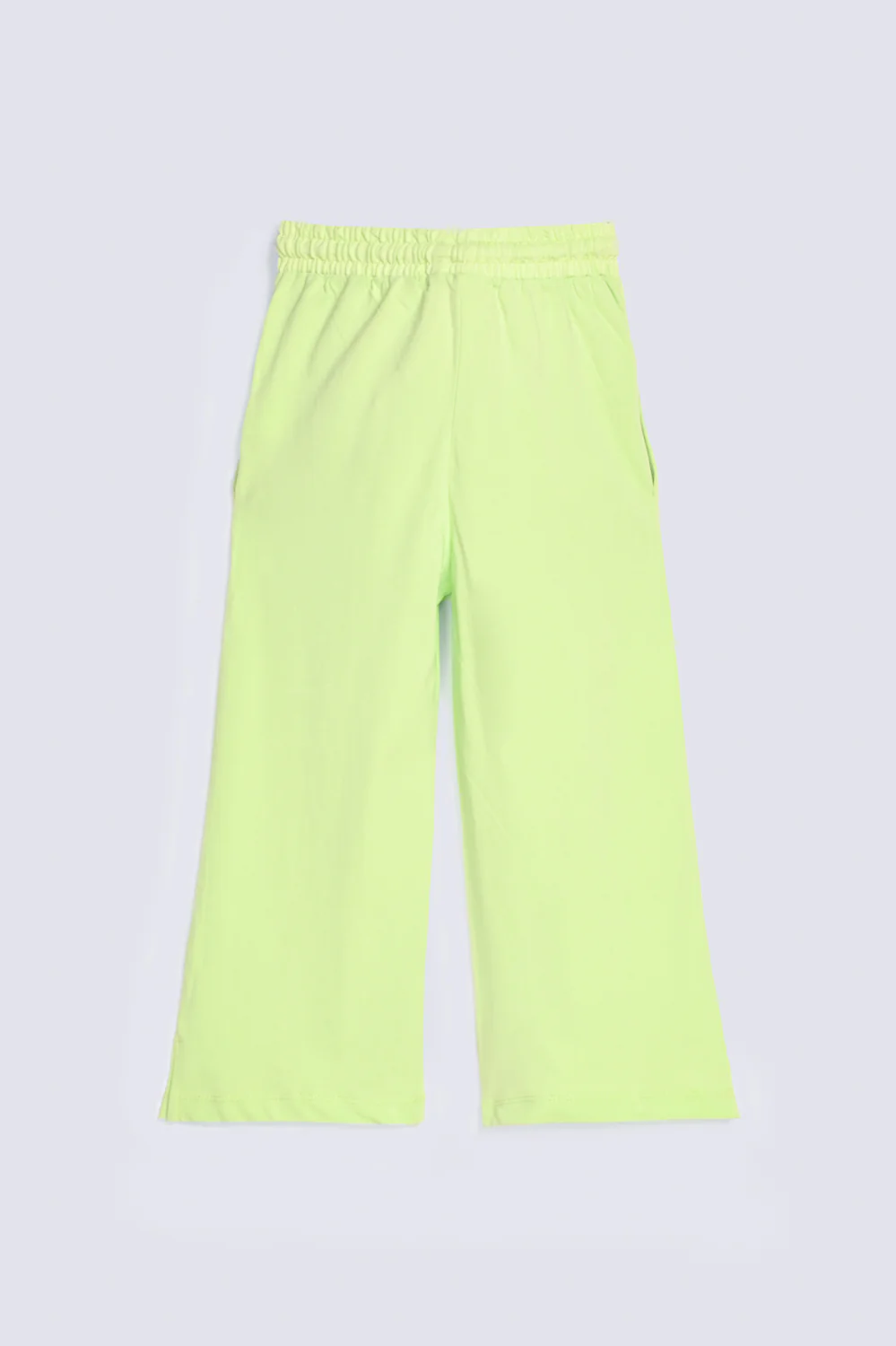 GIRLS LOOSE TROUSERS WITH SIDE SLIT - Image 3
