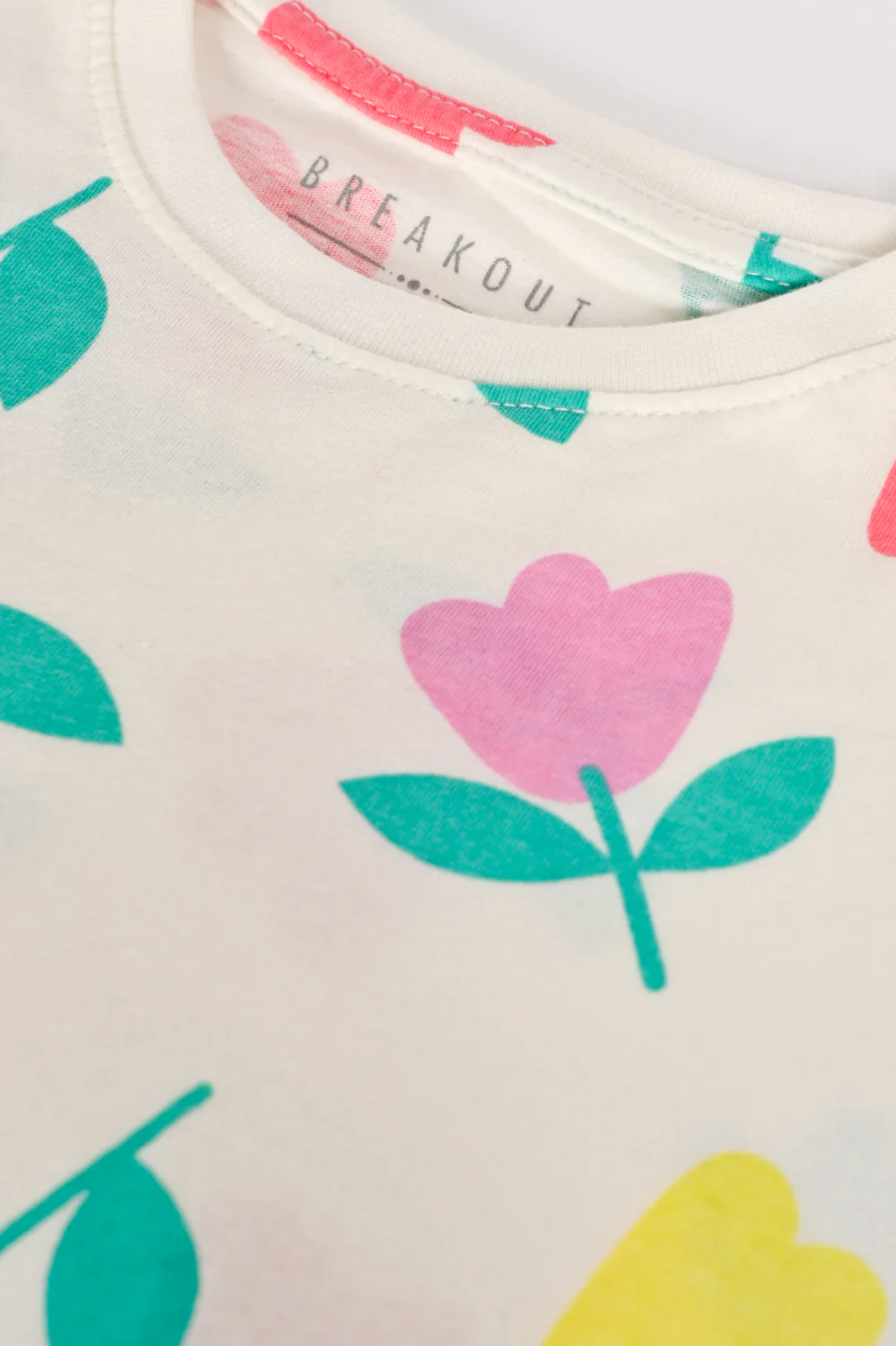 GIRLS FLORAL PRINTED T-SHIRT - Image 3