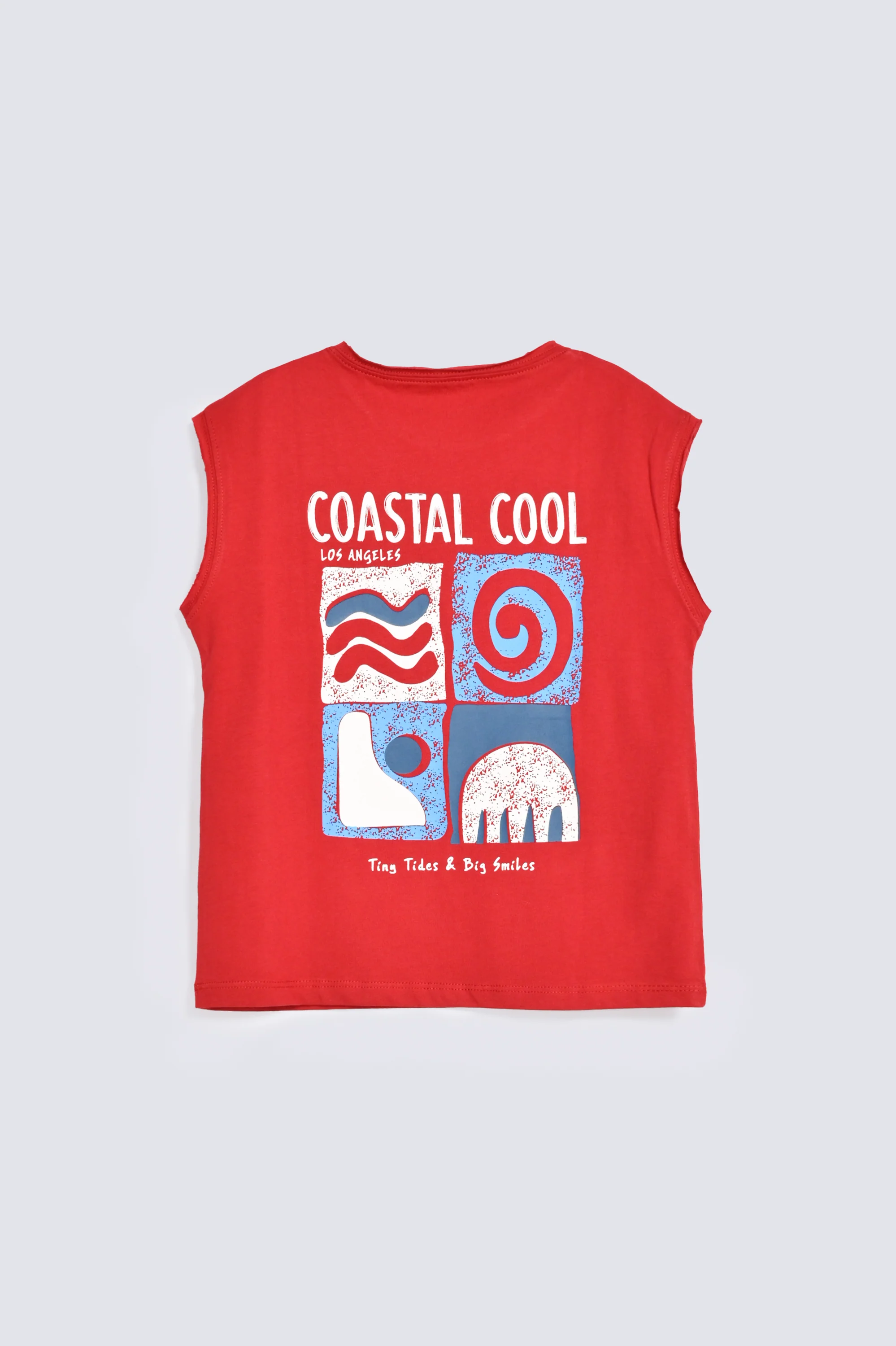 BOYS DROP SHOULDER TANK TOP - Image 2