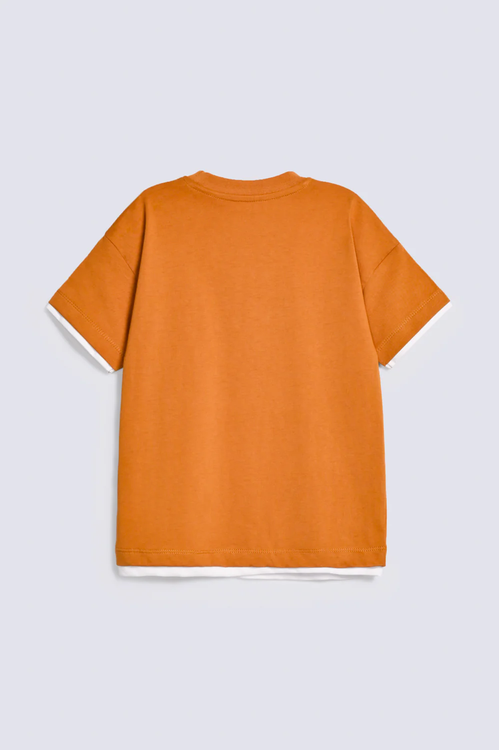 BOYS CONTRAST EXTENDED PANEL TEE - Image 3