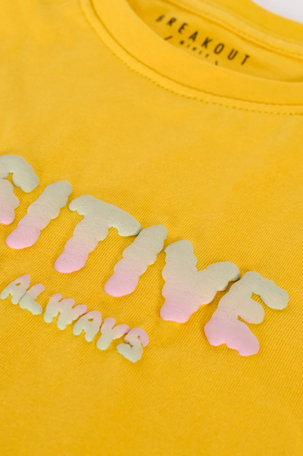 GIRLS BOXY TEXT PRINT T-SHIRT - Image 3