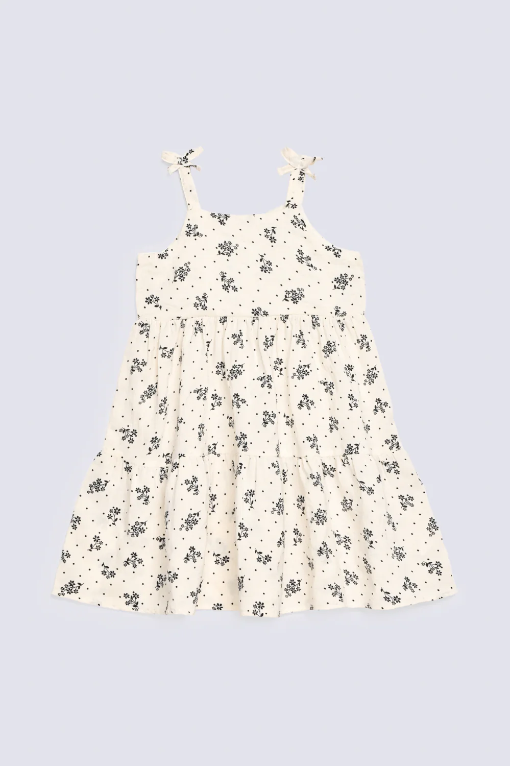 GIRLS FLORAL PRINTED DRESS