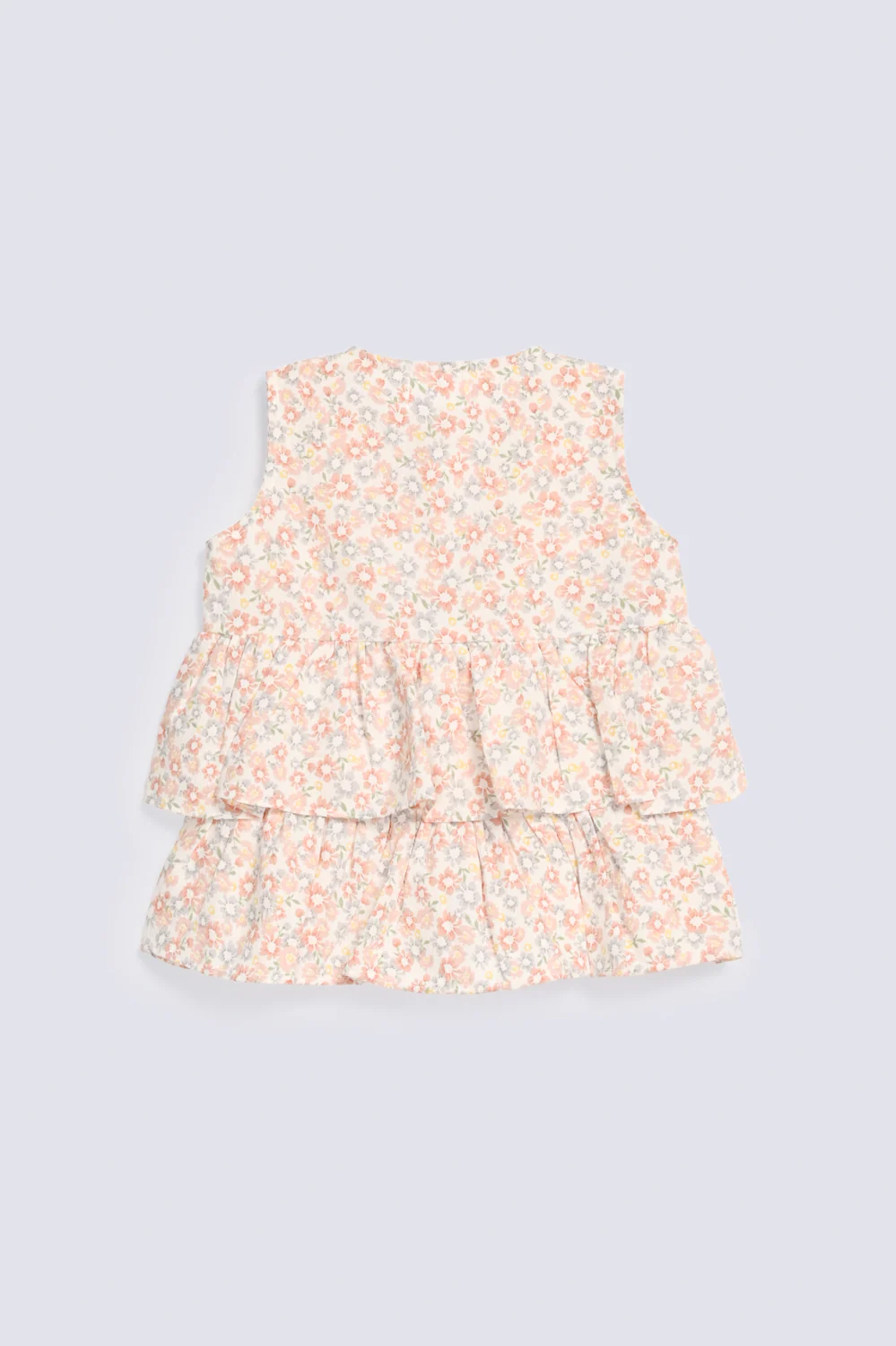 GIRLS FLORAL PRINTED SLEEVELESS TOP - Image 2