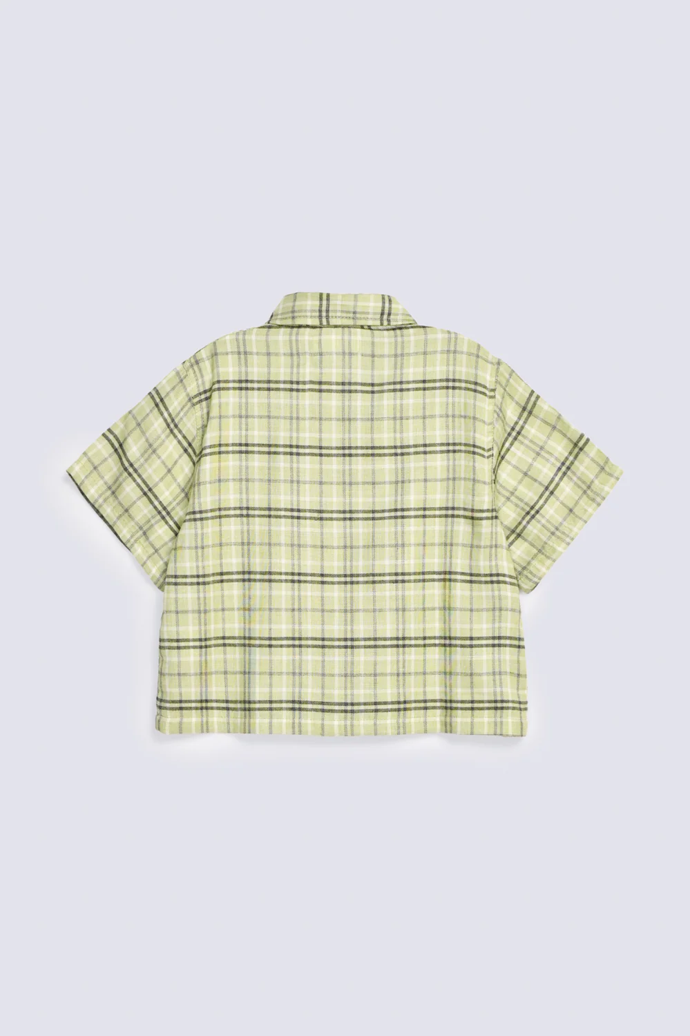 GIRLS BOXY CHECKERED SHIRT - Image 2