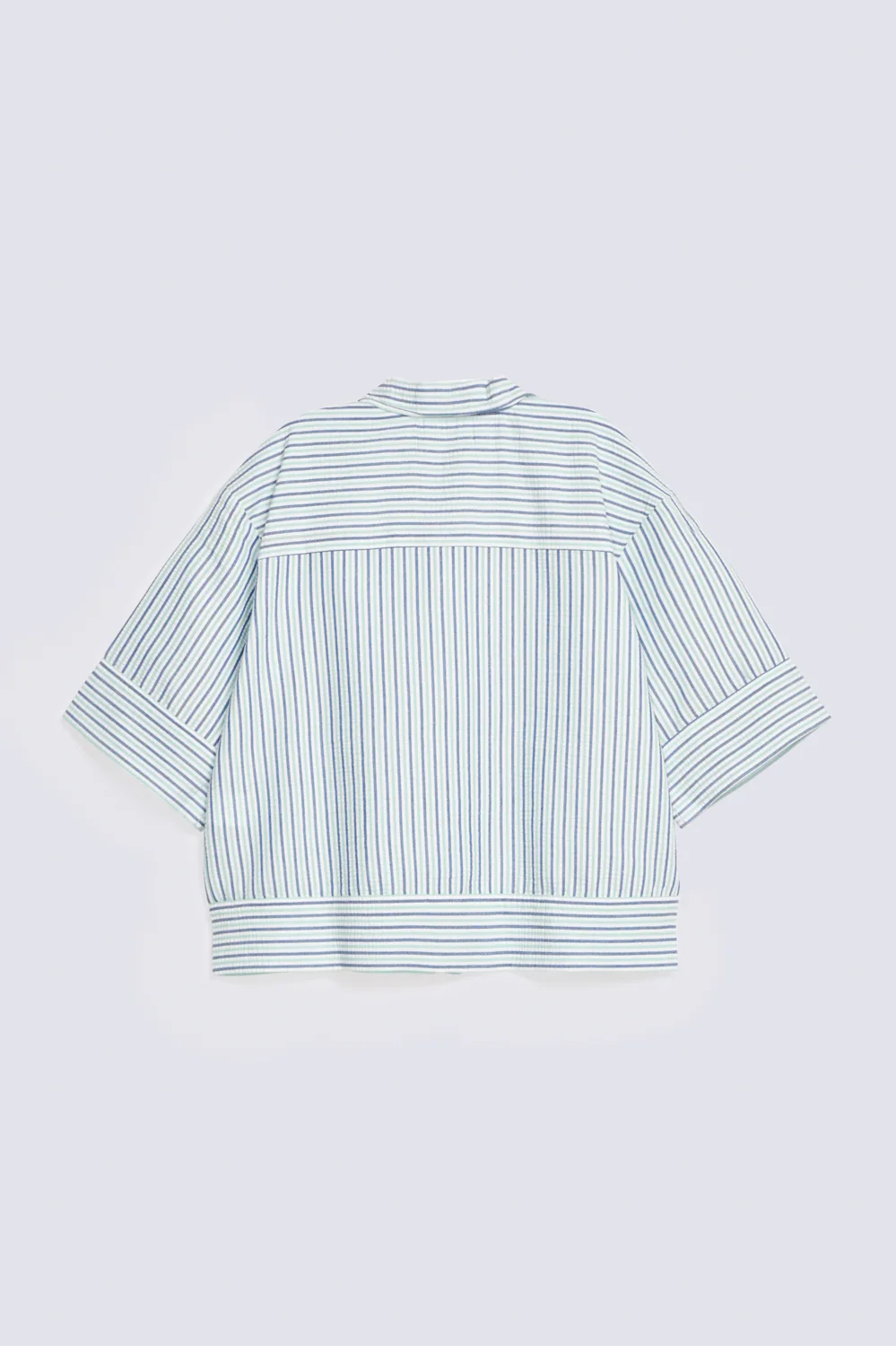 GIRLS BOXY STRIPED SHIRT - Image 2