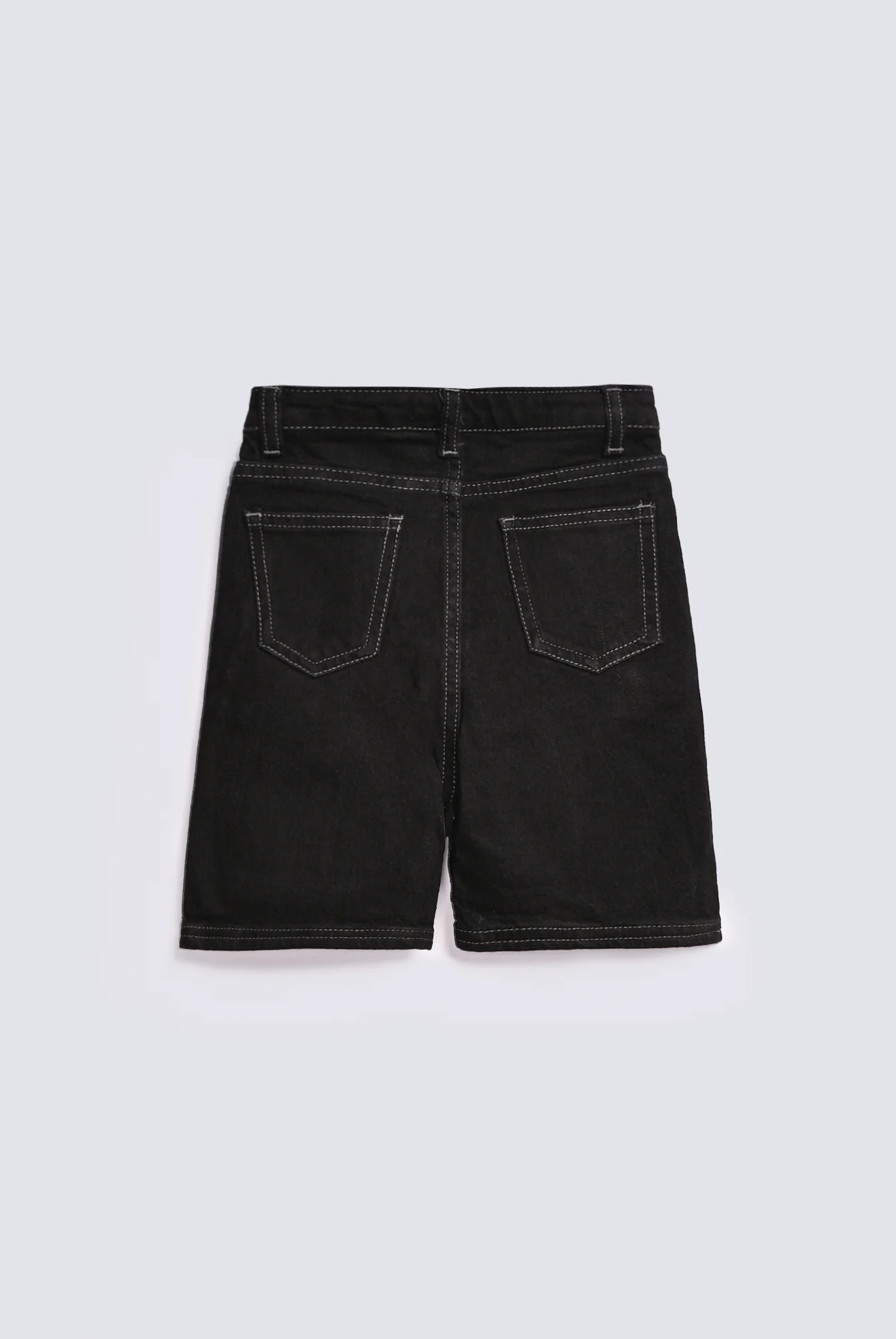 BOYS CARGO DENIM SHORTS - Image 2
