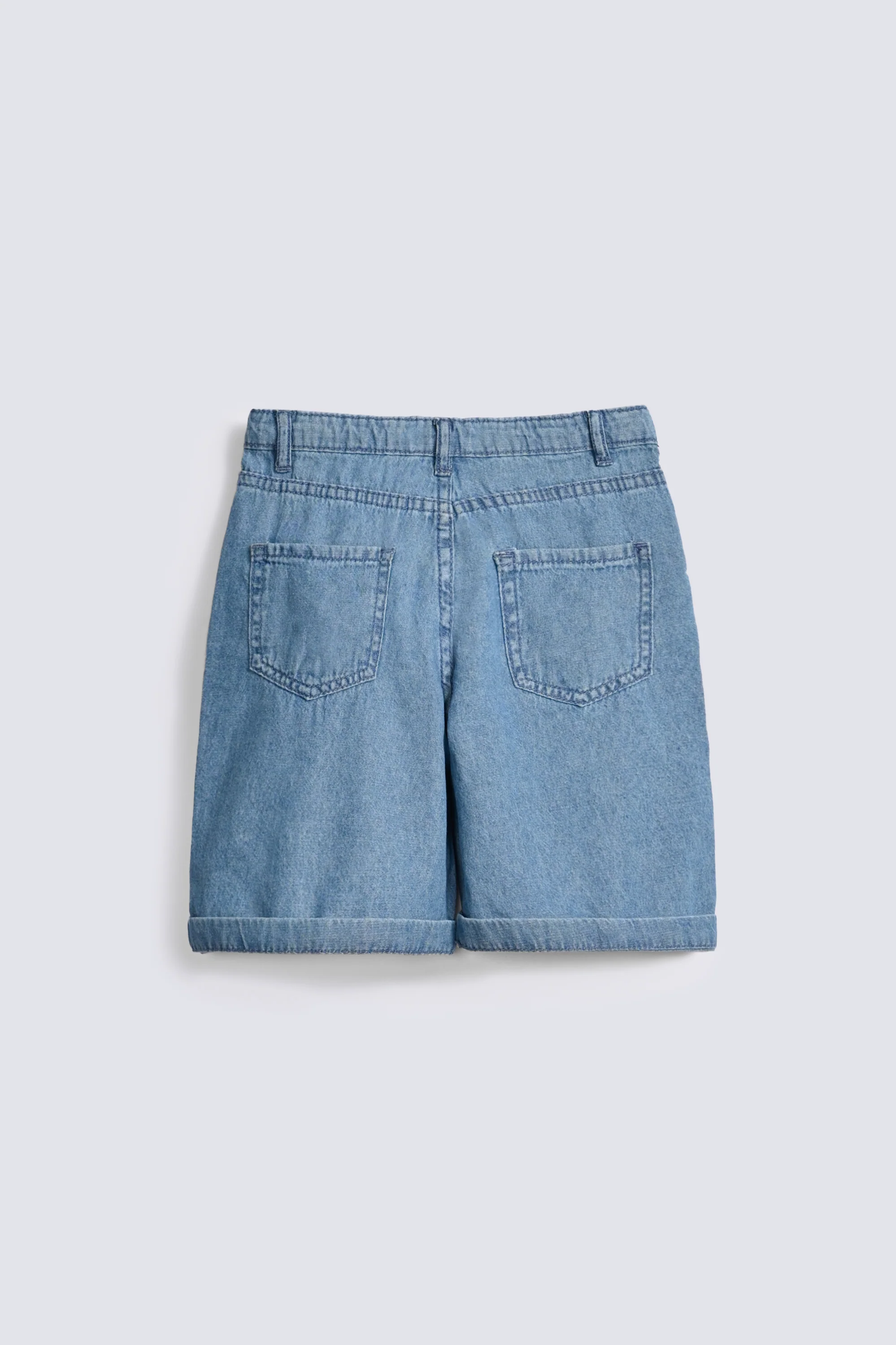 GIRLS EMBROIDERED DENIM SHORTS - Image 2