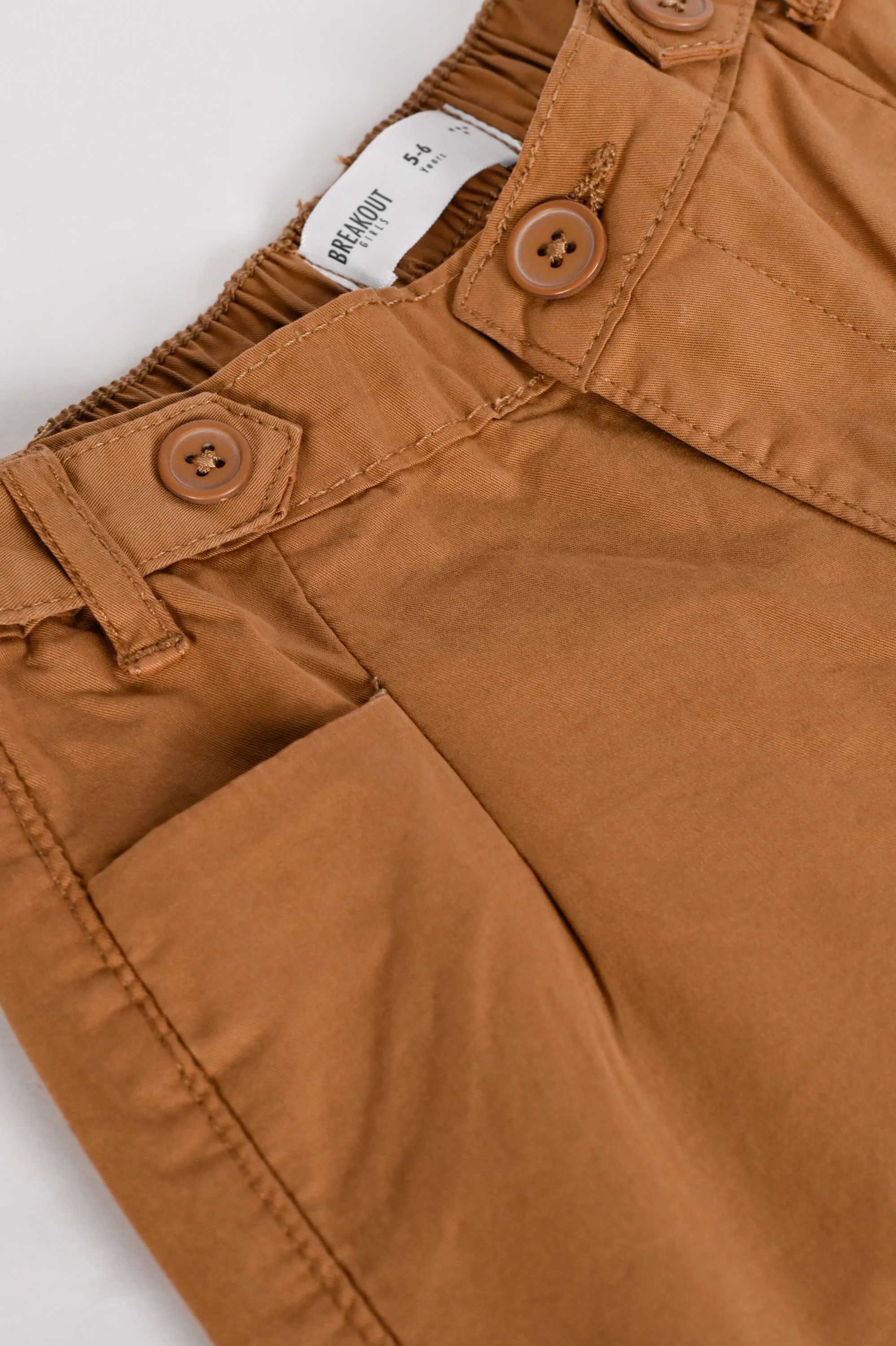 GIRLS LOOP DETAIL SHORTS - Image 3
