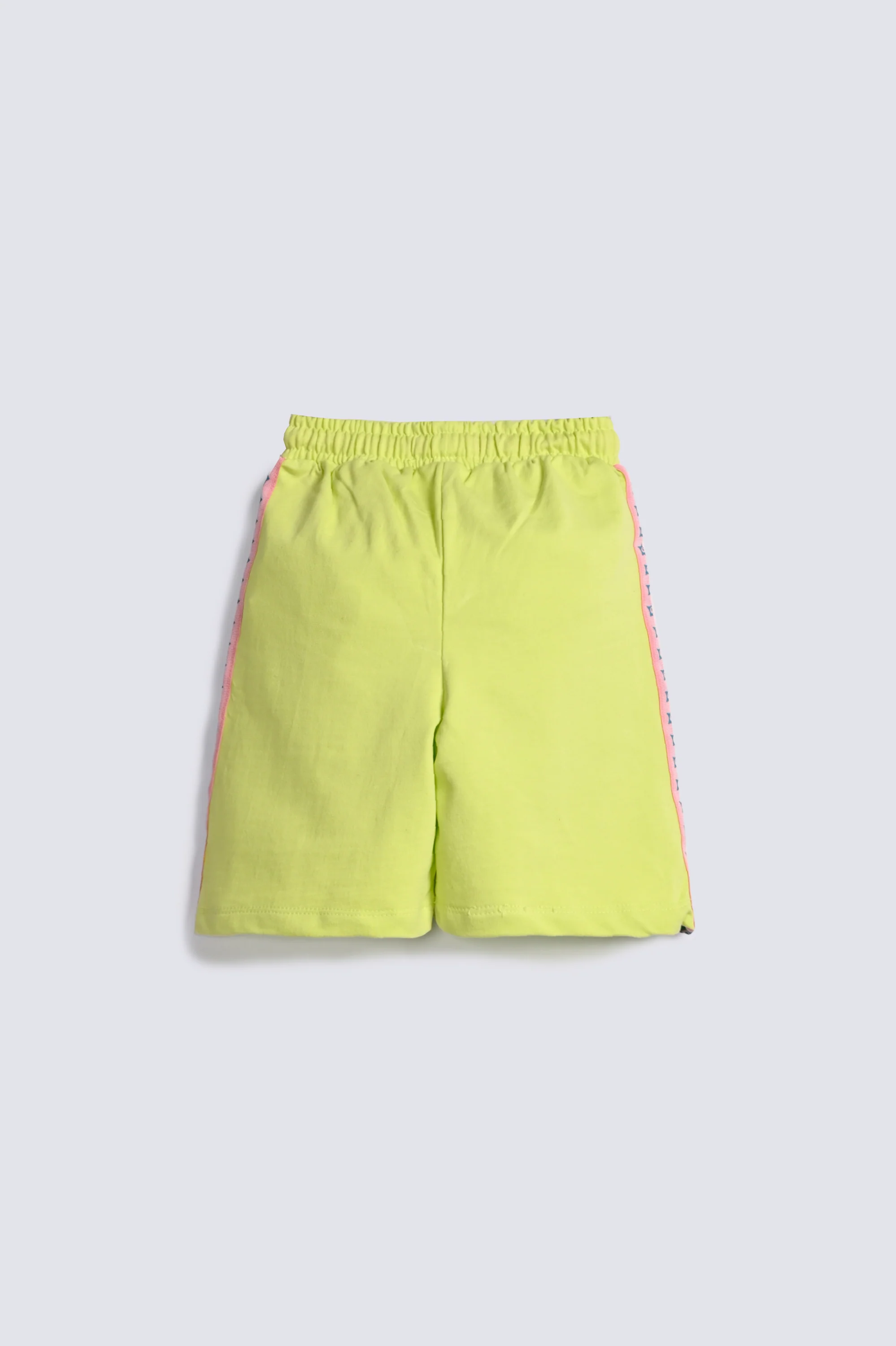 GIRLS KNIT SHORTS WITH CONTRAST TRIM - Image 2