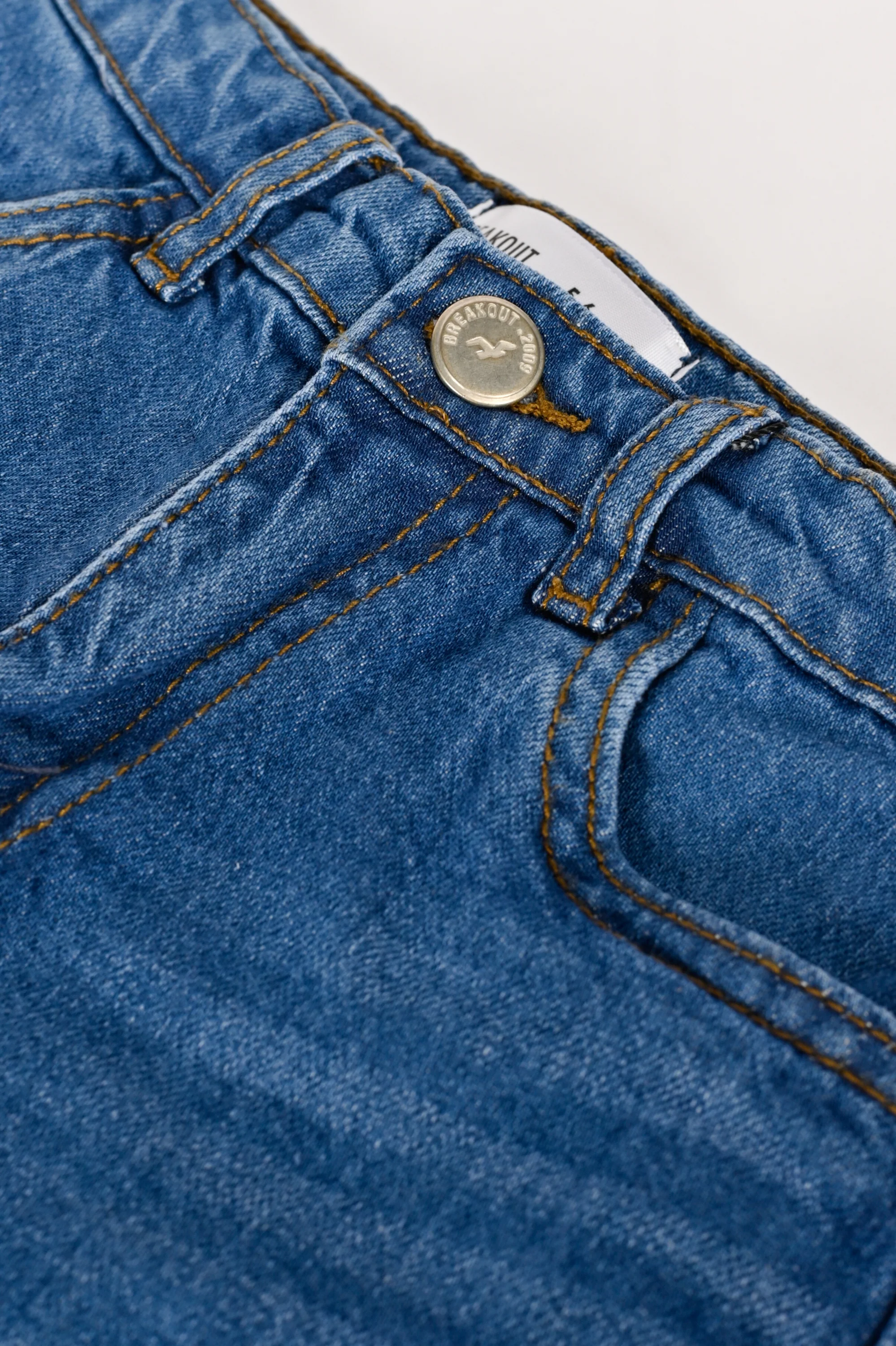 BOYS PRINTED DENIM SHORTS - Image 3