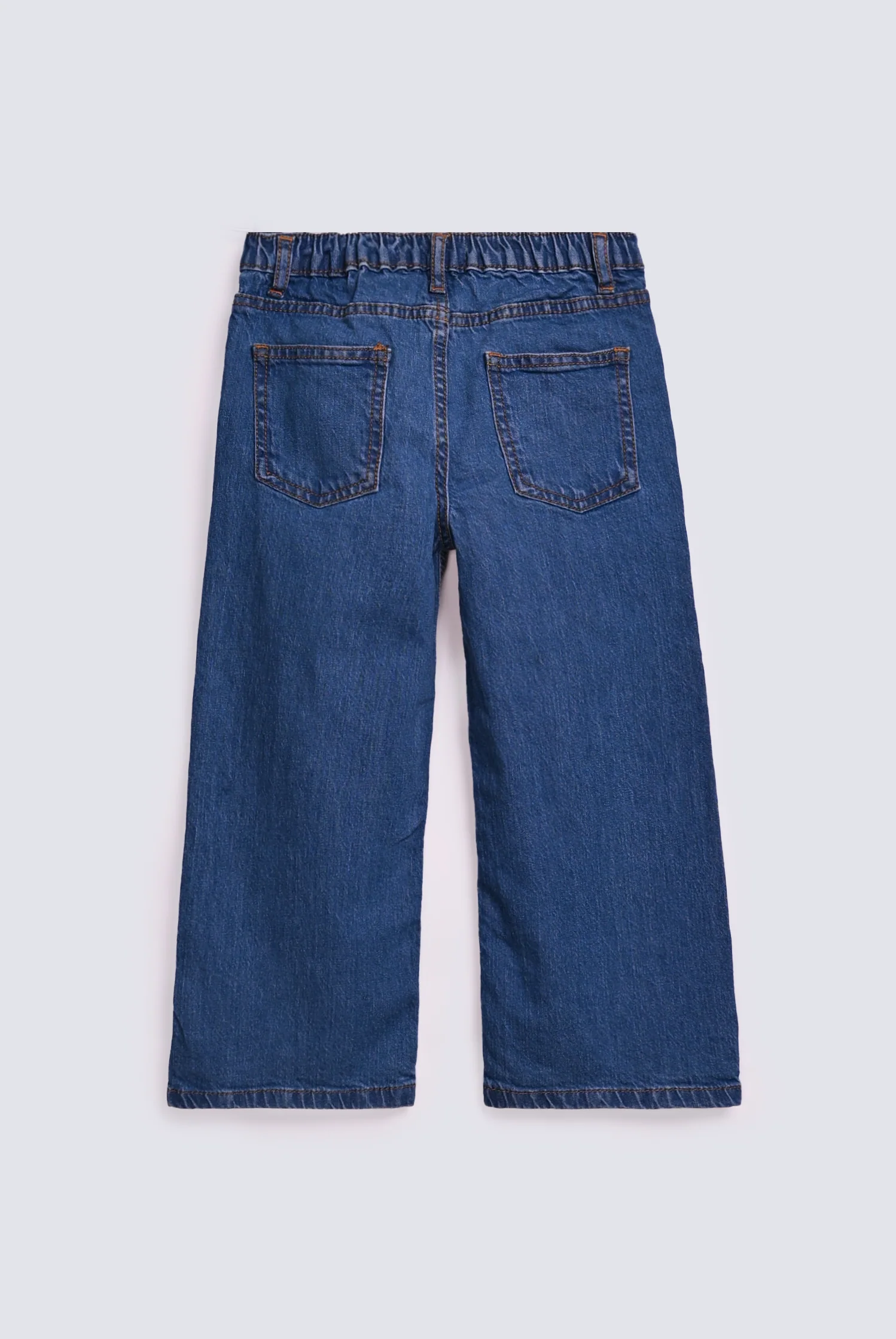 GIRLS LOOSE FIT STITCH EMBROIERED DENIM - Image 2