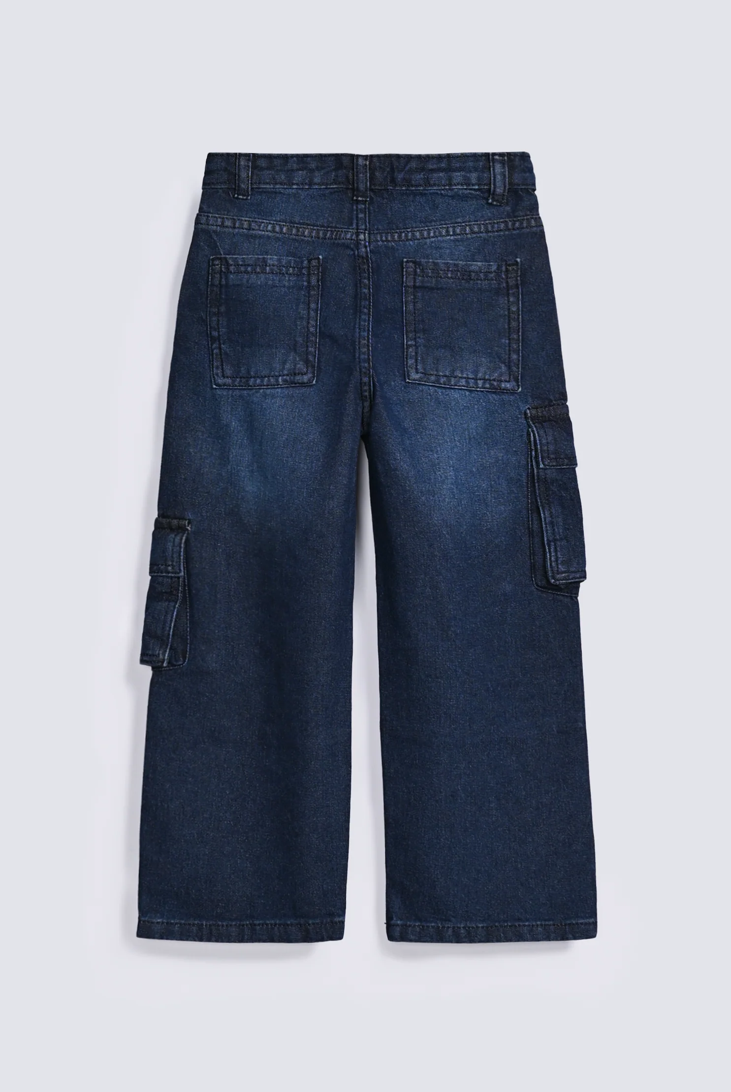 BOYS LOOSE FIT CARGO DENIM - Image 2