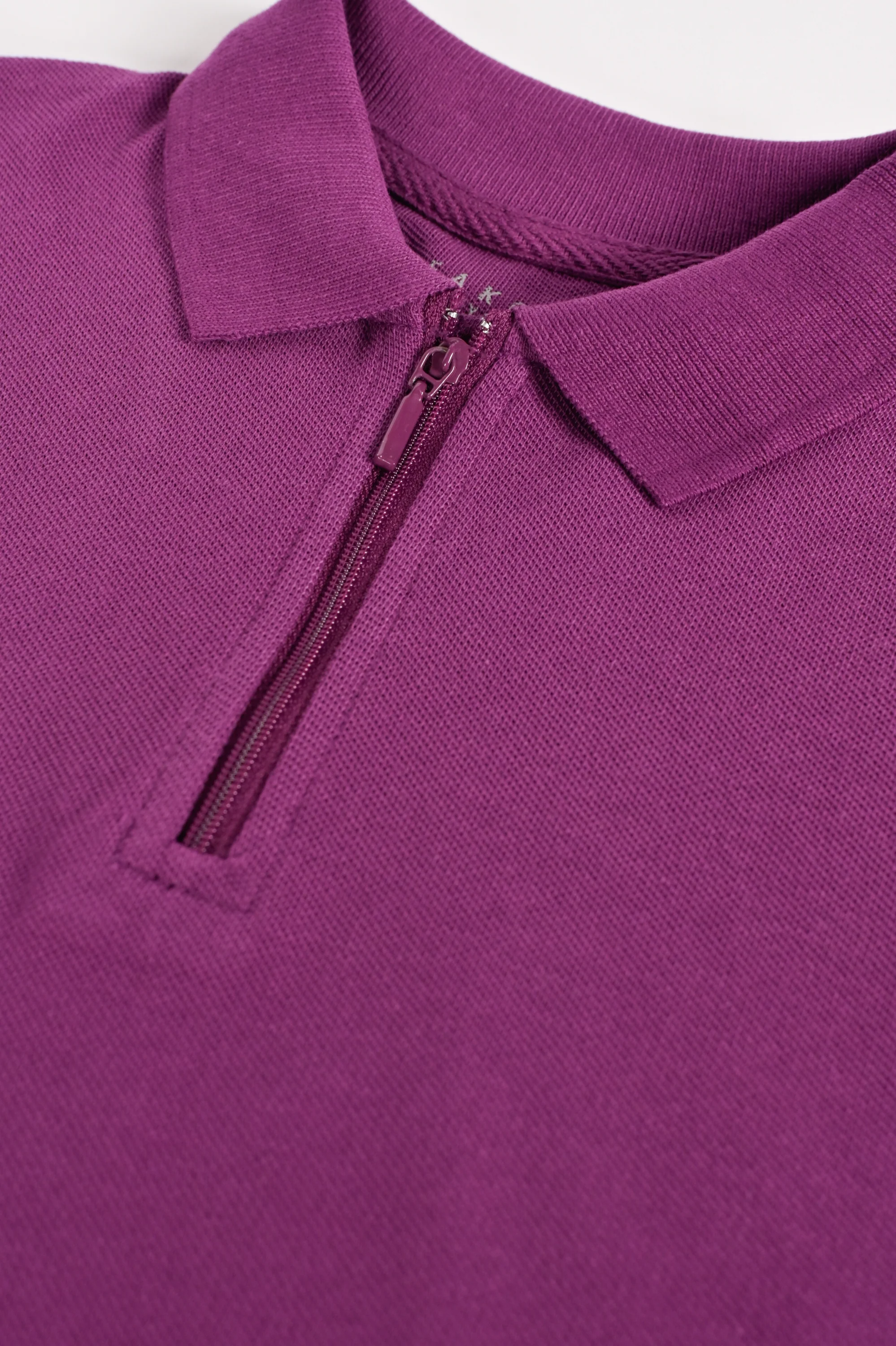 BOYS ZIPPED PLACKET POLO - Image 3