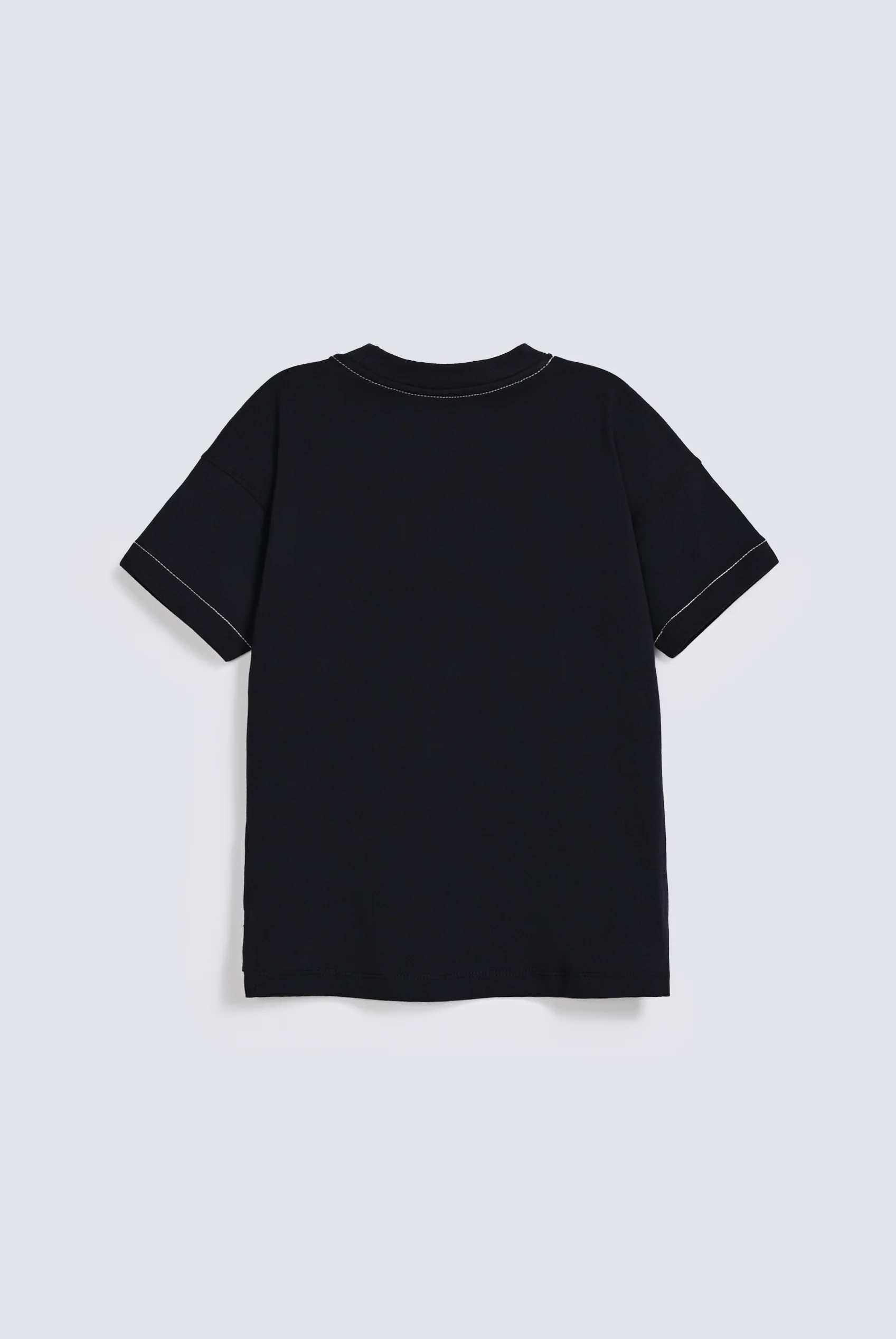 BOYS CONTRAST THREAD TEE - Image 2