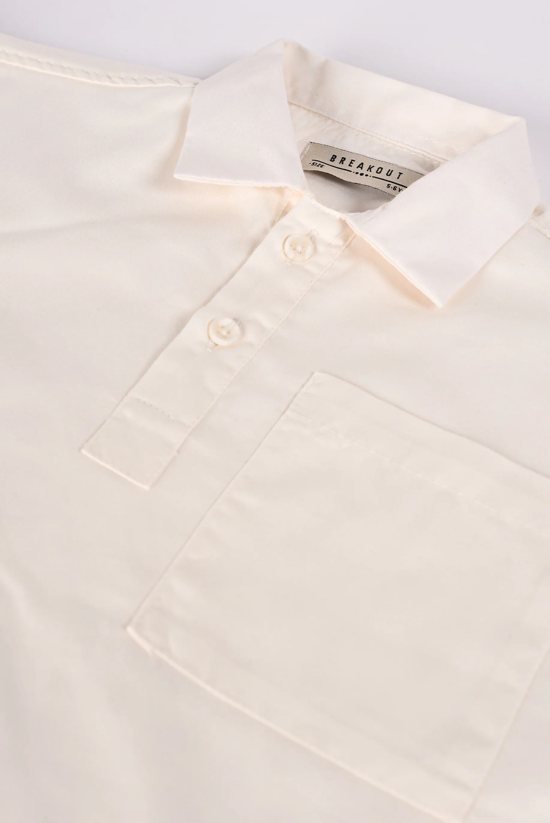 BOYS SHORT PLACKET BOXY SHIRT - Image 3