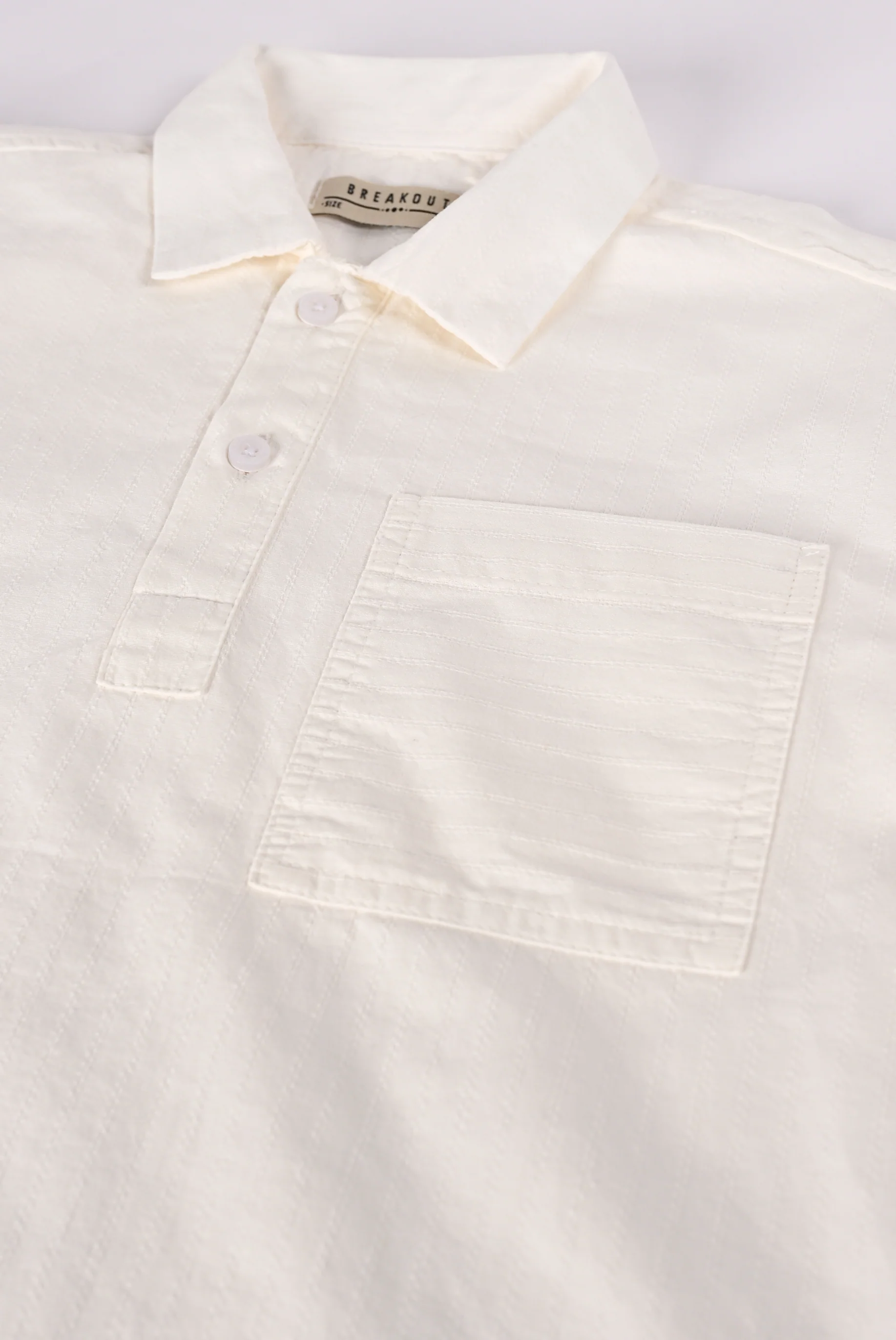 BOYS SHORT PLACKET BOXY SHIRT - Image 3